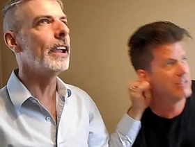 Jeff Drizzle and Richard Lennox Argues Through Ear Pulling
