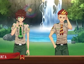 Game: Friends Camp path 2, part 20 - Waterfall (russian voiceover)