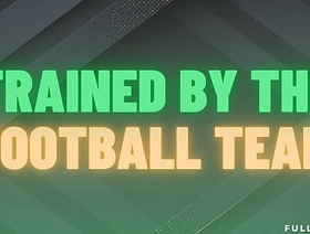 Football team muscle worship gangbang [M4M Gay Audio Story]