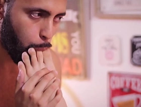 Footjob Camilo Brown Fucking Alex Disney Feet And Covering Them In Cum Licking The Cum And Swaping It With Alex