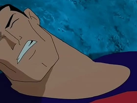 ( Gay Bara yaoi Mongul Cavalgando na piroca de aço do Superman ( gay hentai )
