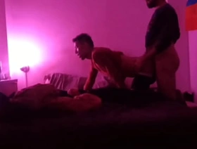 Sexo en la habitación con mi macho.