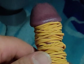 Ifoslave playing with rubber bands