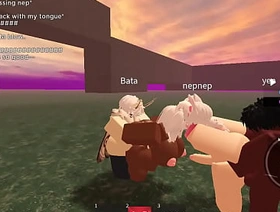 4 some with moth femboy cat boy and dark skin femboy