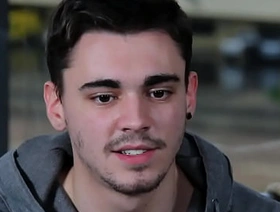 GayCastings Asher Hawk Gets Loads Dropped On Him By Casting Agent