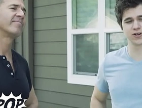 Dean Phoenix Reconciles His Sexuality Before Joining His Stepson Will Braun And Casey Jack In Bed - TWINKPOP