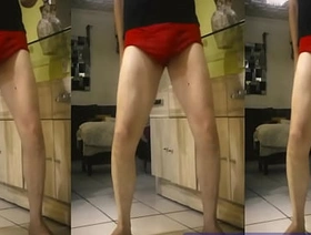 Vídeo porno gay aficionado maduro en calzoncillos fetiche ropa interior Alejandro Mistral