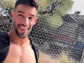 Crazy hot male walks naked into an abandoned building. A must see experience