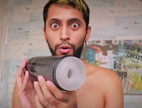 Free Cumshot Video Using #QUTOYS Mermaid automatic masturbator and penis pump on my big uncut cock makes me cum hard Those rotations felt amazing - Camilo Brown