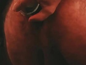 Pasta Sauce Bottle locked in my Ass.