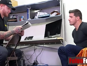 This Gay Hunk Causes Trouble For Cop's Attention