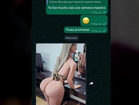 Chat De Whatsapp Con Mi Maestra Se pone Caliente Por La Noche