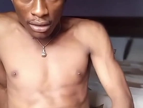 Wanking my long cock