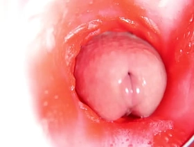 CAMERA INSIDE PUSSY: BIG CUMSHOT IN PUSSY! BEST Internal ASMR in 4K