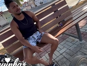 I invited the black guy from the square to fuck nicely in my apartment