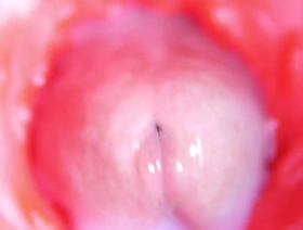 CAMERA INSIDE PUSSY: ALMOST CUM IN PUSSY! BEST Internal ASMR in 4K