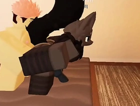 Roblox, furry, bedroom